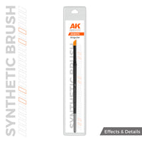 AK Interactive Synthetic Brush - Angular (Special Order)