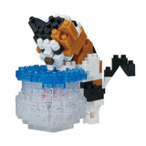 Nanoblock Collection Series Fishbowl Cat "Cats" (Special Order)