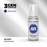 AK Interactive 3G Acrylic Aluminium 17ml (Special Order)
