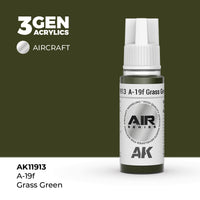 AK Interactive 3G Air - A-19f Grass Green (Special Order)