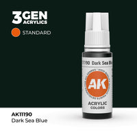 AK Interactive 3G Acrylic Dark Sea Blue 17ml (Special Order)
