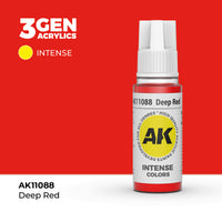 AK Interactive 3G Acrylic Deep Red 17ml (Special Order)