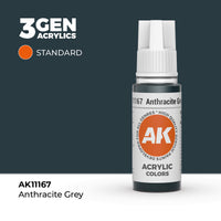 AK Interactive 3G Acrylic Anthracite Grey 17ml (Special Order)