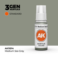 AK Interactive 3G Acrylic Medium Sea Grey 17ml (Special Order)