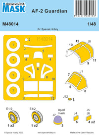 Special Mask 1/48 AF-2 Guardian MASK (Special Order)