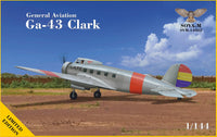 Sova-M 1/144 General Aviation GA-43 "Clark" passenger aircraft (L.A.P.E. airline) (Special Order)