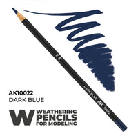 AK Interactive Weathering Pencil - Dark Blue (Box - 5 Units) (Special Order)
