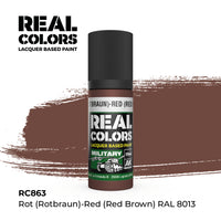 AK Interactive Real Colors Rot (Rotbraun)-Red Brown RAL 8013 17 ml. (Special Order)