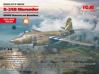 ICM 1/48 B-26B Marauder, WWII American Bomber (100% new molds), Aircraft (Special Order)