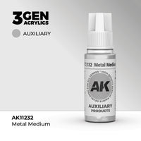 AK Interactive 3G Acrylic Metal Medium 17ml (Special Order)