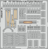 Eduard 1/48 Bristol F.2B Fighter Weekend [Zoom set], for EDUARD (Special Order)