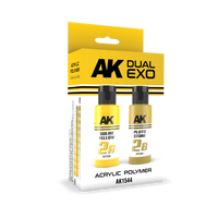 Ak Interactive Solar Yellow & Pluto Stone Dual Exo Paint Set (Special Order)