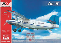 A&A Models 1/48 An-3 Turboprop utility biplane (USSR/ Ukraine liveries) (Special Order)