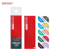 DSPIAE Aluminum Alloy Sanding Board (3x Large) (Red) (For use with adhesive sandpaper) (Special Order)