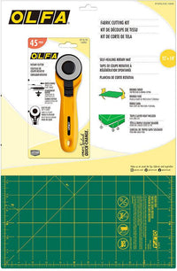 OLFA RTY-2CYEL/ST-01 Fabric Cutting Kit, Yellow (Special Order)