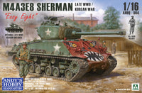 Andy's HHQ x Takom 1/16 M4A3E8 Sherman "Easy Eight" (Late WWII / Korean War) with Figure (Special Order)
