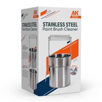 AK Interactive Stainless Steel Paint Brush Cleaner (Special Order)
