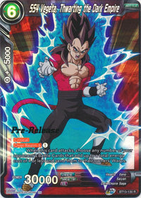 SS4 Vegeta, Thwarting the Dark Empire (BT13-130) [Supreme Rivalry Prerelease Promos] - POKÉ JEUX