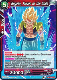 Gogeta, Fusion of the Gods (BT11-013) [Vermilion Bloodline] - POKÉ JEUX