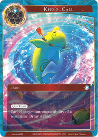 L'appel de Keez (Memoria096) [Cartes Memoria Alice Origin] 