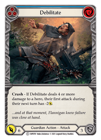 Debilitate (Blue) [1HP078] (History Pack 1) - POKÉ JEUX