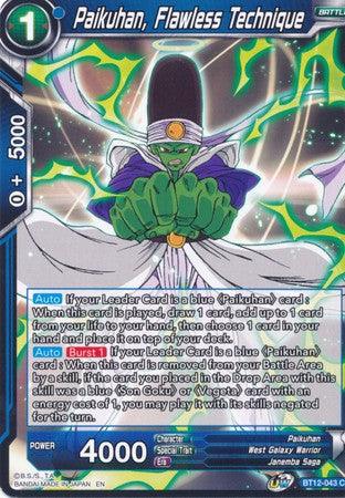 Paikuhan, Flawless Technique (BT12-043) [Vicious Rejuvenation] - POKÉ JEUX