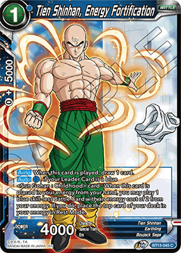 Tien Shinhan, Energy Fortification (Common) (BT13-045) [Supreme Rivalry] - POKÉ JEUX