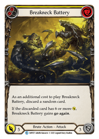 Breakneck Battery (Yellow) [1HP017] (History Pack 1) - POKÉ JEUX