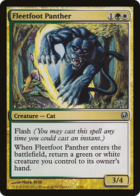 Fleetfoot Panther [Duel Decks: Ajani vs. Nicol Bolas]