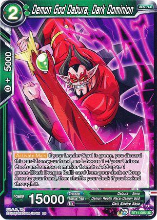 Demon God Dabura, Dark Dominion (BT11-085) [Vermilion Bloodline] - POKÉ JEUX