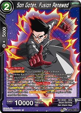 Son Goten, Fusion Renewed (Common) (BT13-128) [Supreme Rivalry] - POKÉ JEUX