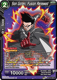 Son Goten, Fusion Renewed (Common) (BT13-128) [Supreme Rivalry] - POKÉ JEUX