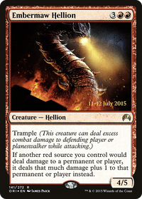 Embermaw Hellion [Magic Origins Prerelease Promos]