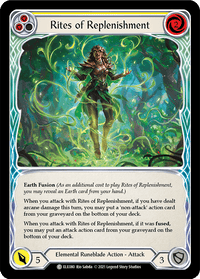 Rites of Replenishment (Yellow) [ELE080] (Tales of Aria) 1st Edition Normal - POKÉ JEUX