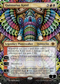 Quintorius Kand (0352) (Borderless) [The Lost Caverns of Ixalan]