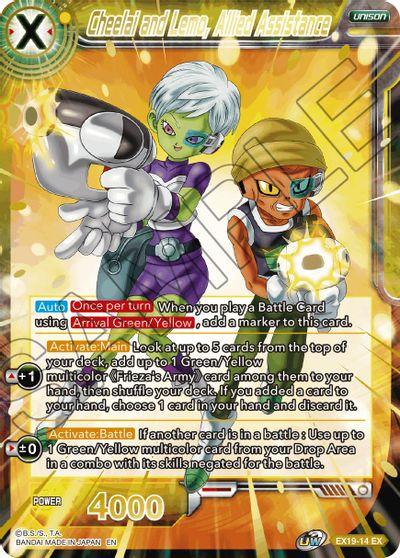 Cheelai and Lemo, Allied Assistance (EX19-14) [Special Anniversary Set 2021] - POKÉ JEUX