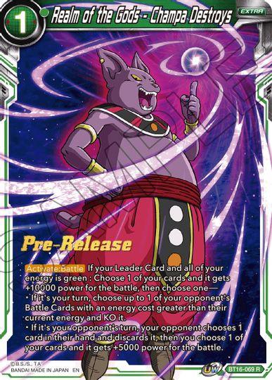 Realm of the Gods - Champa Destroys (BT16-069) [Realm of the Gods Prerelease Promos] - POKÉ JEUX