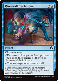 Riverwalk Technique (TDM-054) - Tarkir: Dragonstorm Foil