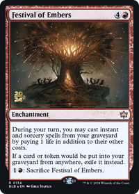 Festival of Embers [Bloomburrow Prerelease Promos]
