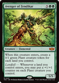 Avenger of Zendikar (TDC-247) - Commander: Tarkir: Dragonstorm