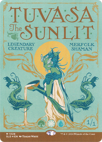 Tuvasa the Sunlit (SLD-1328) - Secret Lair Drop Series Foil