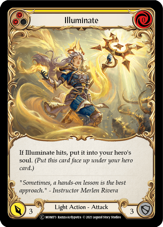 Illuminate (Yellow) [U-MON073] (Monarch Unlimited) Unlimited Normal - POKÉ JEUX