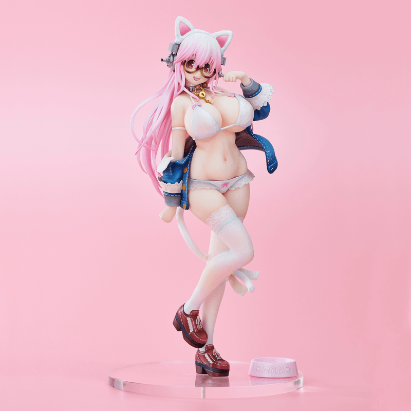 Super Sonico White Cat Ver. (Reissue) (Pre-Order)