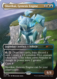 Shorikai, Genesis Engine (SLD-1880) - Secret Lair Drop (Borderless)