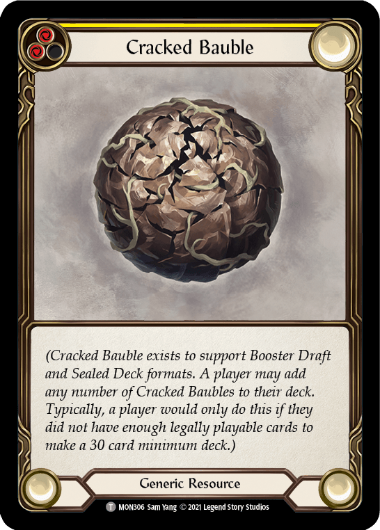 Cracked Bauble [MON306] (Monarch) 1st Edition Normal - POKÉ JEUX