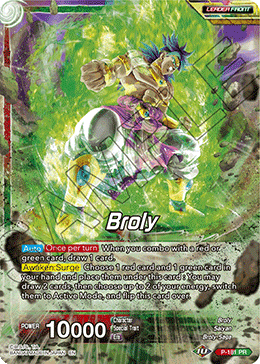Broly // Broly, Surge of Brutality (P-181) [Mythic Booster] - POKÉ JEUX