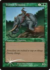 Trained Armodon [Seventh Edition]