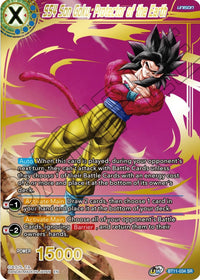 SS4 Son Goku, Protector of the Earth (BT11-034) [Theme Selection: History of Son Goku] - POKÉ JEUX