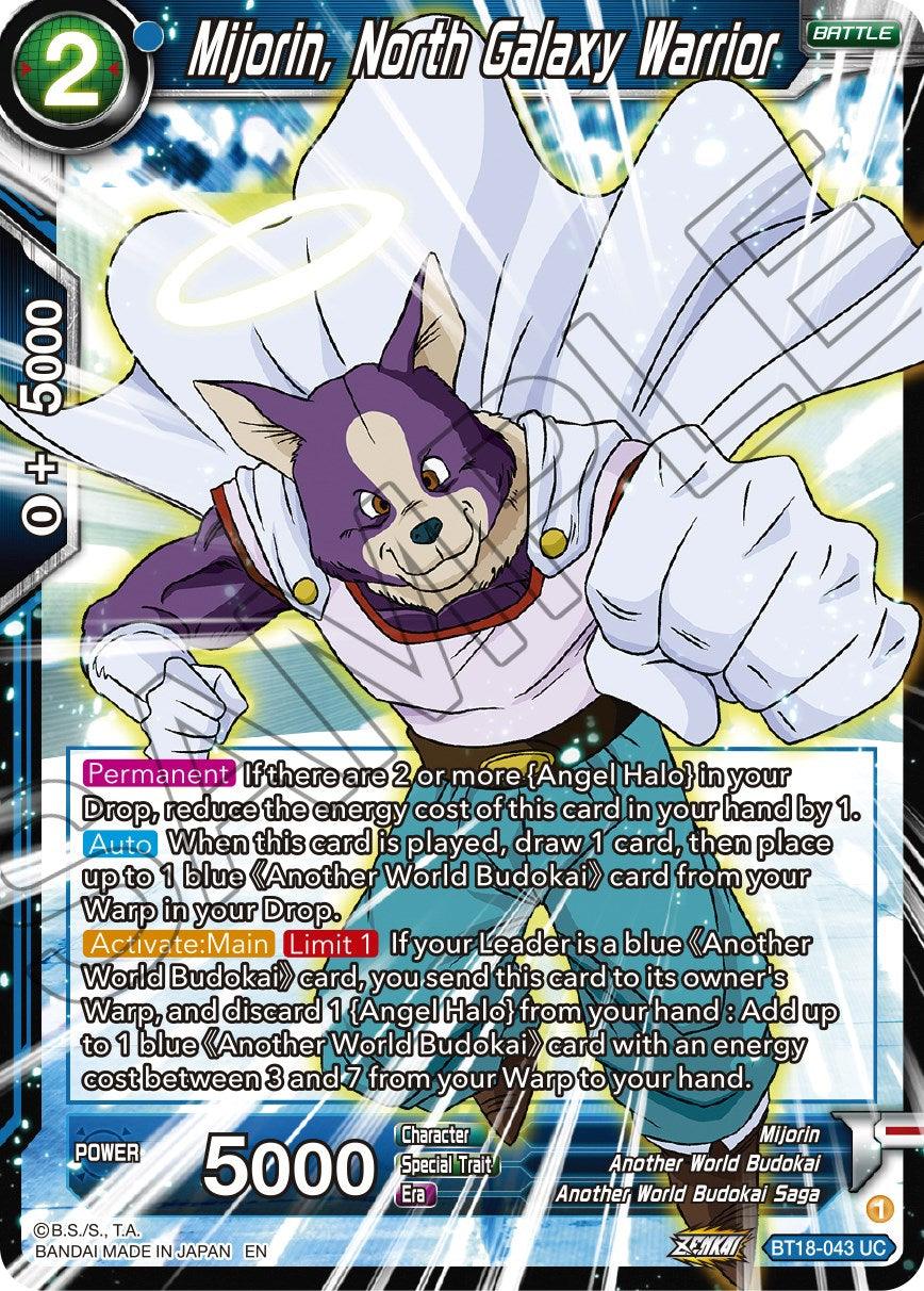 Mijorin, North Galaxy Warrior (BT18-043) [Dawn of the Z-Legends] - POKÉ JEUX