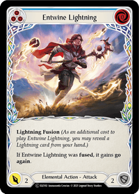 Entwine Lightning (Blue) [U-ELE102] (Tales of Aria Unlimited) Unlimited Rainbow Foil - POKÉ JEUX